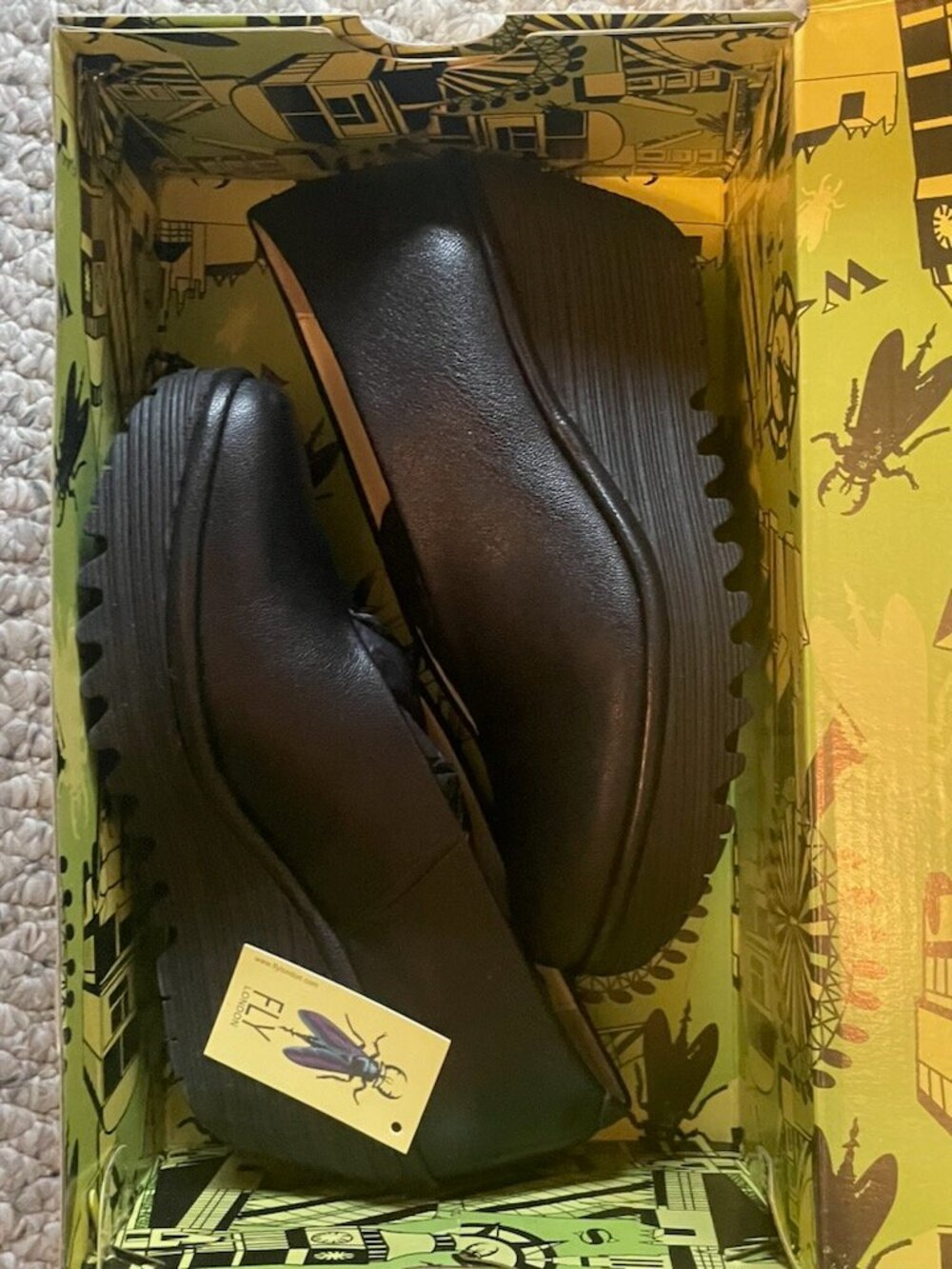 FLY LONDON YAZ SHOES  EU 36 USA 5.5